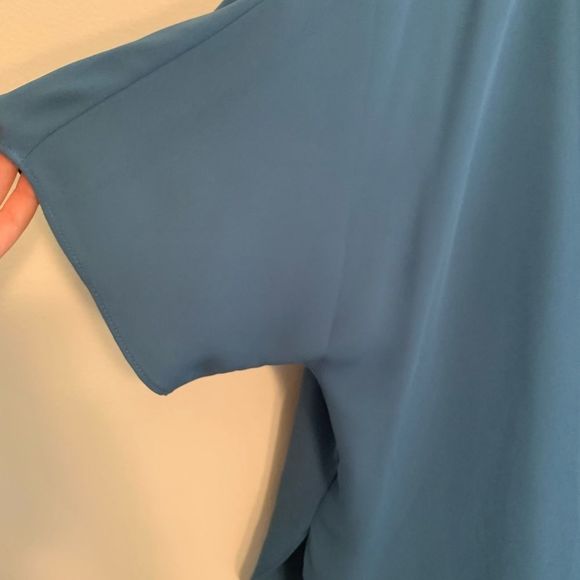 [H by Halston] Blue Blouse - Size XL - Picture 2 of 5
